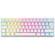Newskill Pyros V2 Teclado Gaming Inalámbrico Mecánico 60% Hotswap Blanco