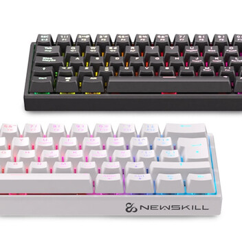 Newskill Pyros V2 Teclado Gaming Inalámbrico Mecánico 60% Hotswap Blanco