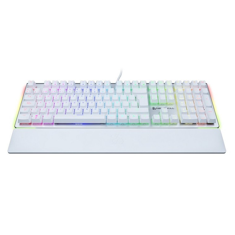 Newskill Serike Ivory Red Teclado Mecánico Gaming Full RGB Switch Red