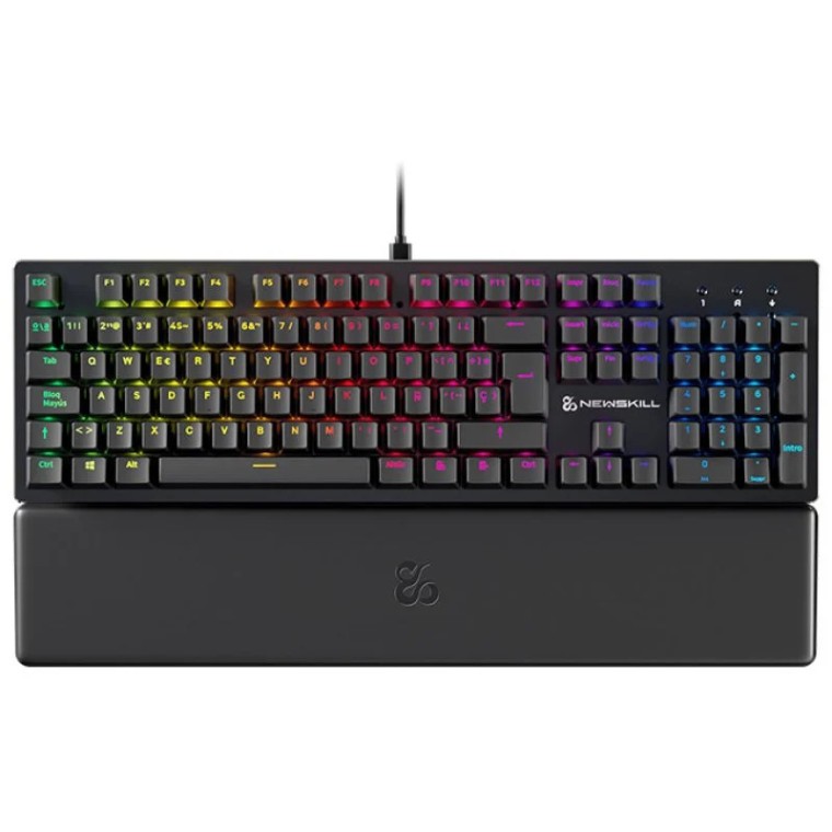 Newskill Serike V2 Teclado Mecánico Gaming RGB Negro NewSwitch Red