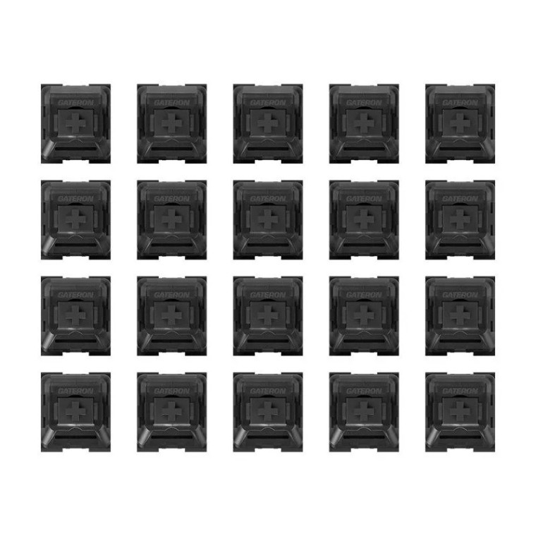 Newskill Kit 20 Switches Gateron Optomecánicos Intercambiables Black