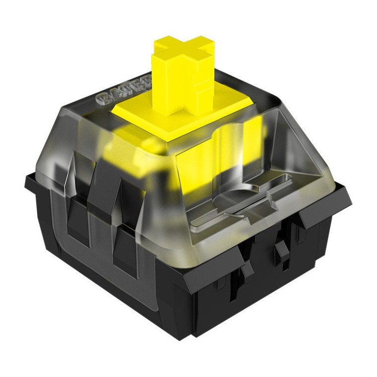 Newskill Kit 20 Switches Gateron Optomecánicos Intercambiables Yellow