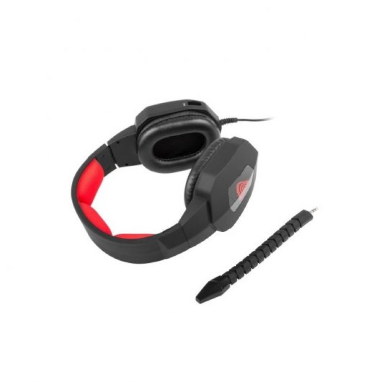 Genesis Argon 400 Auriculares Gaming Negro/Rojo