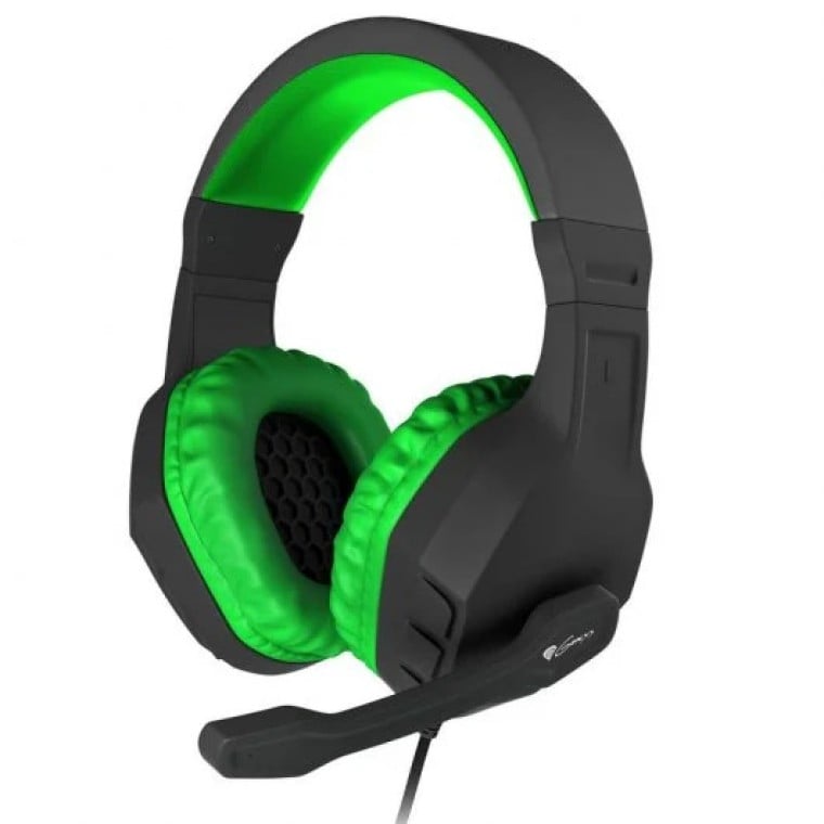 Genesis Argon 200 Auriculares Gaming Negro/Verde