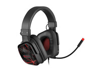 Genesis Radon 710 Auriculares Gaming 7.1 Negro/Rojo
