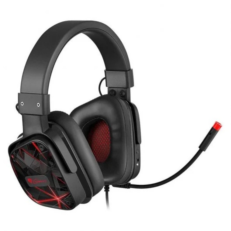 Genesis Radon 710 Auriculares Gaming 7.1 Negro/Rojo