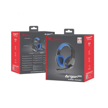 Genesis Argon 100 Auriculares Gaming Azules Genesis Argon 100 Auriculares Gaming Azules