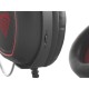 Genesis Radon 300 Auriculares Gaming 7.1 Virtual Negro/Rojo