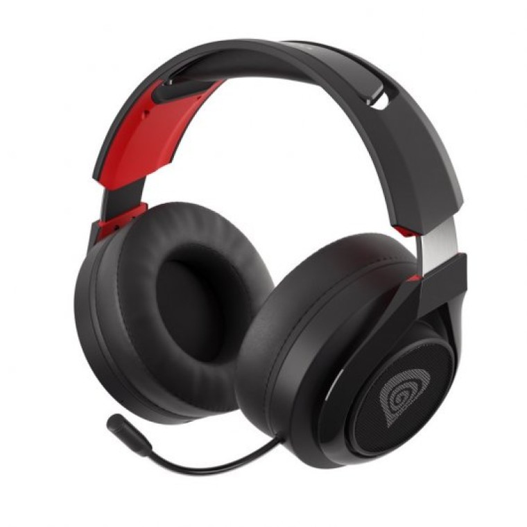 Genesis Selen 400 Auriculares Gaming Inalámbricos Negro/Rojo