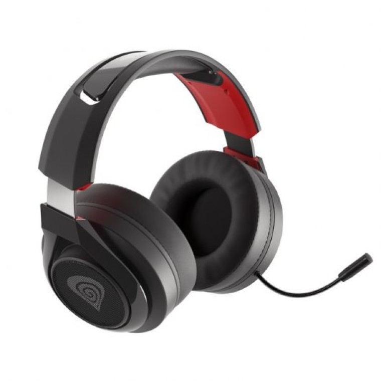 Genesis Selen 400 Auriculares Gaming Inalámbricos Negro/Rojo