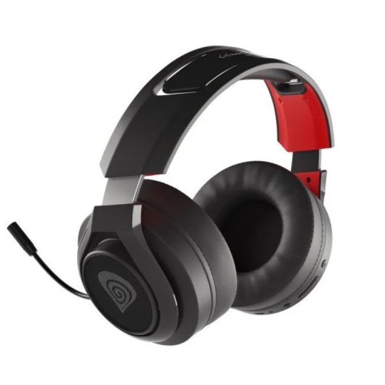 Genesis Selen 400 Auriculares Gaming Inalámbricos Negro/Rojo