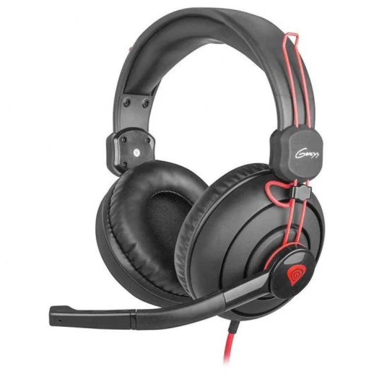 Genesis H70 Auriculares Gaming Negro/Rojo