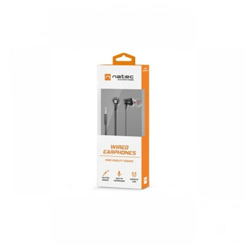 Natec NSL-1336 Auriculares con Micrófono Negros Natec NSL-1336 Auriculares con Micrófono Negros