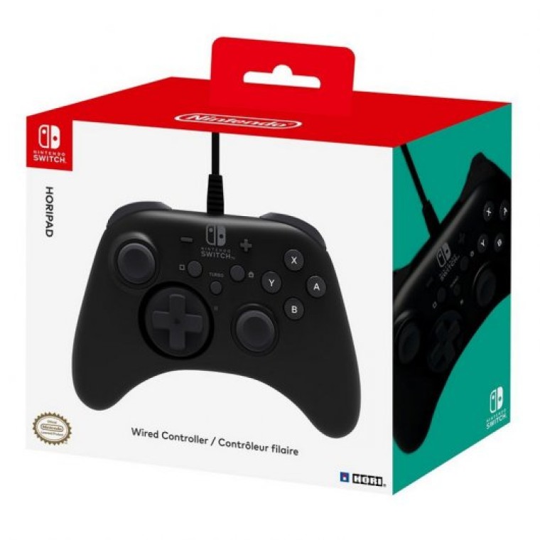 Hori Horipad para Nintendo Switch Negro