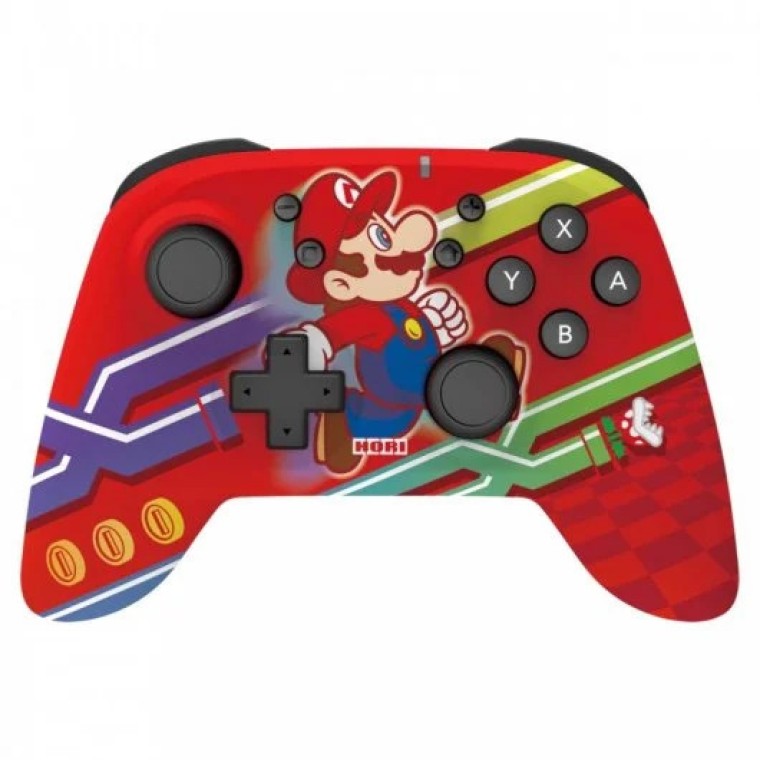 Hori Horipad Super Mario Edición Especial Rojo Mando Inalámbrico para Nintendo Switch