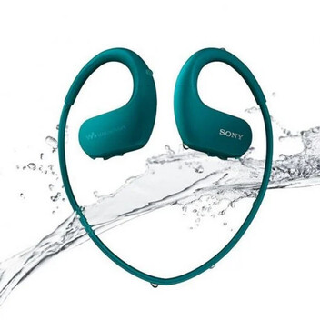 Sony Walkman NW-WS413L Auricular MP3 Deportivo 4GB Resistente al Agua Azul
