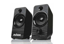 Nilox Altavoces de Sobremesa 6W Negros