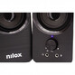 Nilox Altavoces de Sobremesa 6W Negros