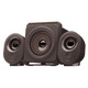 Nilox Altavoces 2.1 USB/Bluetooth 35W con Subwoofer Negro para PC