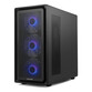 Torre PC Torre Nox Hummer AERO Semitorre Hyperflow ARGB Negra con Tipo C y Cristal Templado Torre PC Torre Nox Hummer AERO Semitorre Hyperflow ARGB Negra con Tipo C y Cristal Templado