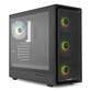 Torre PC Torre Nox Hummer AERO Semitorre Hyperflow ARGB Negra con Tipo C y Cristal Templado Torre PC Torre Nox Hummer AERO Semitorre Hyperflow ARGB Negra con Tipo C y Cristal Templado