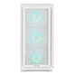 Torre PC Caja Semitorre NOX Hummer AERO Blanca ARGB ATX/M-ATX/ITX Cristal Templado 4x140mm ARGB PWM/