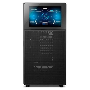 Torre PC Nox Hummer BIOS Semi Torre ATX con Pantalla LCD Cristal Templado USB-C Negra