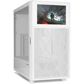 Torre PC NOX Hummer BIOS Cristal Templado USB 3.2 Blanca