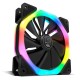 Nox D-Fan Dual Ring Rainbow Ventilador RGB