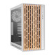Torre PC Nox Hummer ELEMENT Semi Torre ATX Cristal Templado USB-C Blanca y Madera