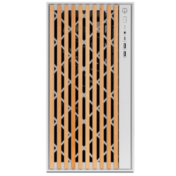 Torre PC Nox Hummer ELEMENT Semi Torre ATX Cristal Templado USB-C Blanca y Madera Torre PC Nox Hummer ELEMENT Semi Torre ATX Cristal Templado USB-C Blanca y Madera