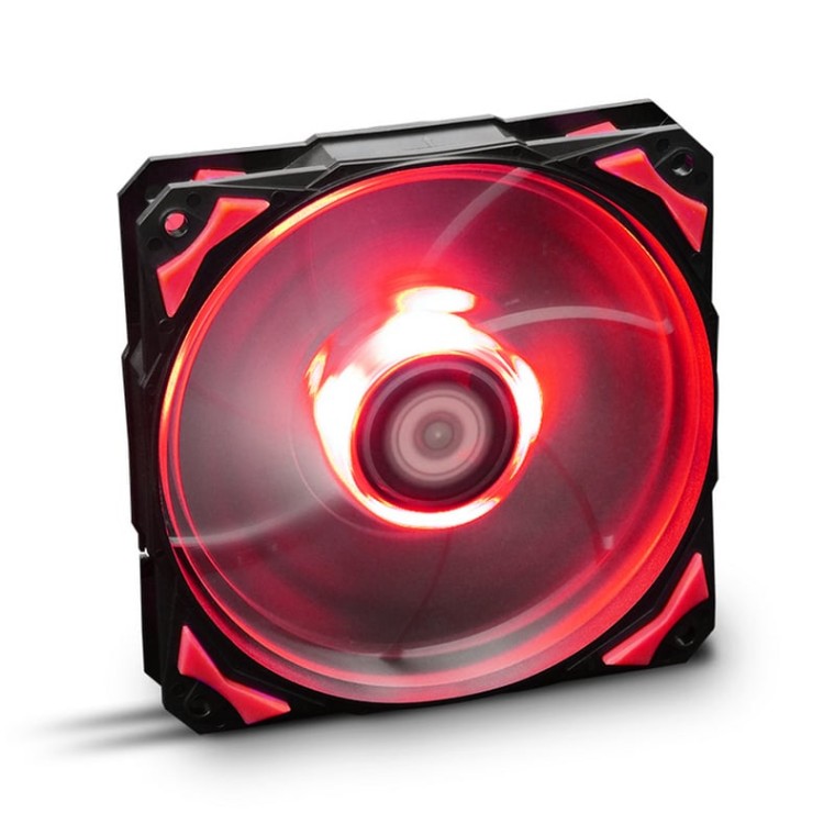 NOX H-Fan Ventilador 120mm LED Rojo