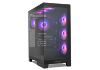 Torre PC NOX Hummer GLOCK ARGB Semitorre ATX Cristal Templado USB-C Negra