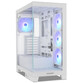 Torre PC NOX Hummer GLOCK ARGB Semitorre ATX Cristal Templado USB-C Blanca