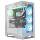 Torre PC NOX Hummer GLOCK ARGB Semitorre ATX Cristal Templado USB-C Blanca