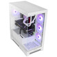Torre PC NOX Hummer GLOCK ARGB Semitorre ATX Cristal Templado USB-C Blanca