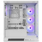 Torre PC NOX Hummer GLOCK ARGB Semitorre ATX Cristal Templado USB-C Blanca