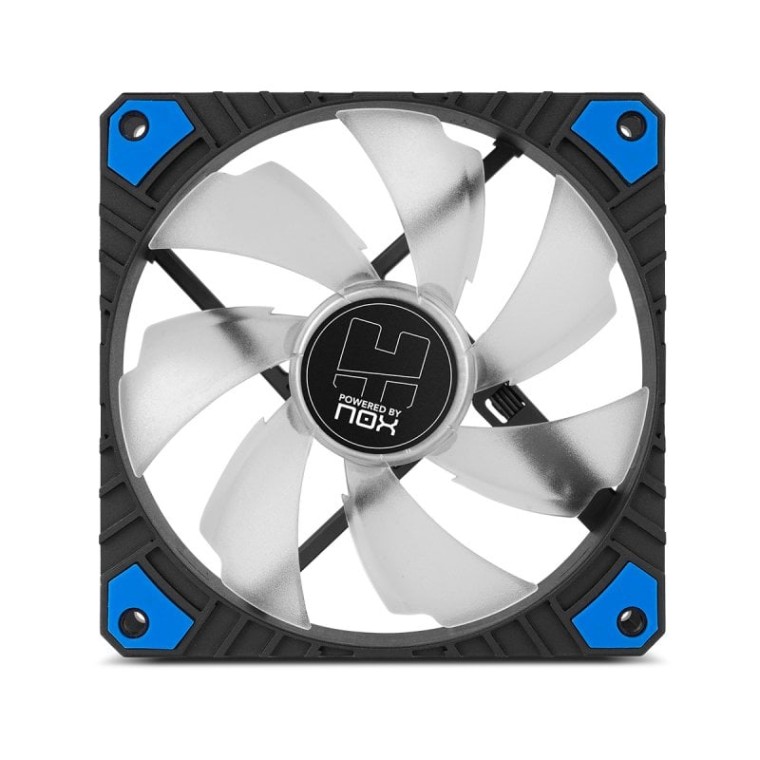 Nox Hummer H-Fan Pro Ventilador PWM 120mm LED Azul