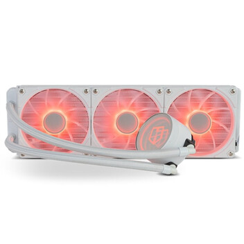 Nox Hummer M-360 ARGB White Kit de Refrigeración Líquida 360mm Nox Hummer M-360 ARGB White Kit de Refrigeración Líquida 360mm