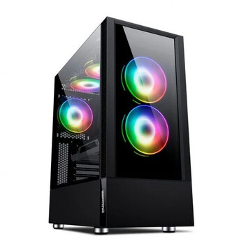 Nox Hummer Nemesis ARGB Cristal Templado USB 3.0 Negra Nox Hummer Nemesis ARGB Cristal Templado USB 3.0 Negra