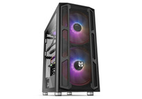 Nox Hummer Nova Cristal Templado USB 3.0 ARGB Negro