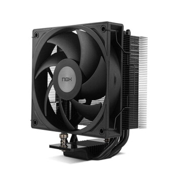 Ventilador CPU Refrigeración Aire Nox Socket AM5/AM4/LGA1700 120mm Hummer R-400 Compacta Negro PWM