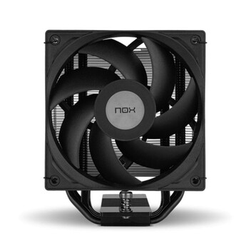 Ventilador CPU Refrigeración Aire Nox Socket AM5/AM4/LGA1700 120mm Hummer R-400 Compacta Negro PWM