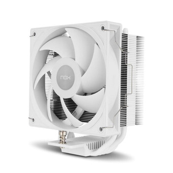 Ventilador CPU Refrigeración Aire Nox Socket AM5/AM4/LGA1700 120mm Hummer R-400 Blanco PWM Compacto