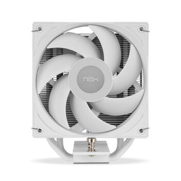 Ventilador CPU Refrigeración Aire Nox Socket AM5/AM4/LGA1700 120mm Hummer R-400 Blanco PWM Compacto