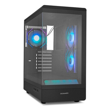 Torre PC Semitorre Nox Hummer Signal ARGB Negra ATX/Micro ATX Cristal Templado Torre PC Semitorre Nox Hummer Signal ARGB Negra ATX/Micro ATX Cristal Templado