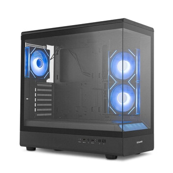 Torre PC Semitorre Nox Hummer Signal ARGB Negra ATX/Micro ATX Cristal Templado Torre PC Semitorre Nox Hummer Signal ARGB Negra ATX/Micro ATX Cristal Templado