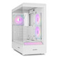 Torre PC Semitorre Nox Hummer Signal Blanca ARGB ATX/Micro ATX Vidrio Templado Sin Fuente