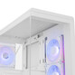 Torre PC Semitorre Nox Hummer Signal Blanca ARGB ATX/Micro ATX Vidrio Templado Sin Fuente