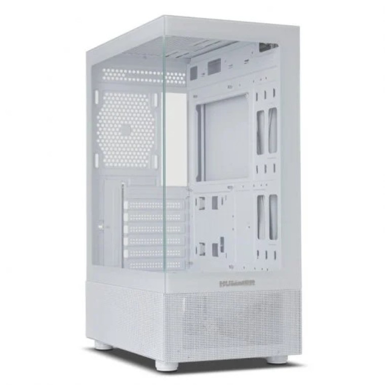 Nox Hummer Vision Midi Tower Cristal Templado USB 3.0 Blanca